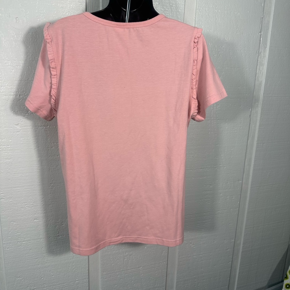 Journey Five Women’s Pink Short Sleeve Top Size XL EUC - Picture 4 of 7